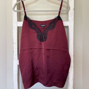NWT Maroon Express Lounge/SleepWear Tank